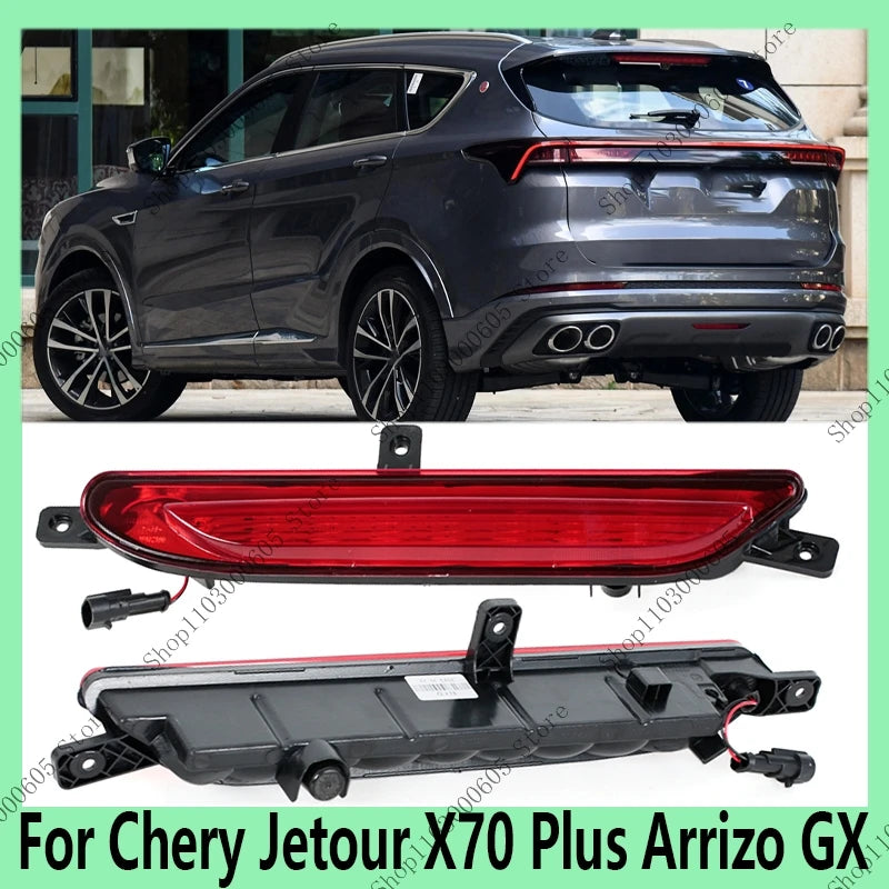 For Chery Jetour X70 Plus Arrizo GX Auto Parts Rear Bumper Middle Fog Light Brake Light Warning Light J60-4435010ML sayaragear