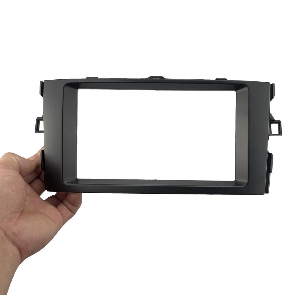 2Din Car Fascia for Toyota Auris 2006-2012 Stereo Fascias Panel Dash Mount Installation Car DVD Frame Kit In-Dash sayaragear