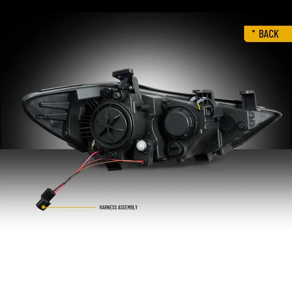 Vland 2017-2018 Hyundai Elantra Full LED Headlights With Sequential Turn Signal Plug and Play Head Lamp Assembly Replacement sayaragear