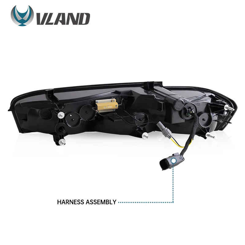 VLAND Taillight Assembly FIT FOR CHEVROLET CAMARO 2016-2018 LED TAIL LAMP LED Running Light  LED Brake Light sayaragear