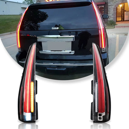 VLAND Taillight Assembly FOR GMC YUKON&CHEVROLET TAHOE/SUBURBAN 2007-2014 LED TAIL LAMP LED Running Light  LED Brake Light sayaragear