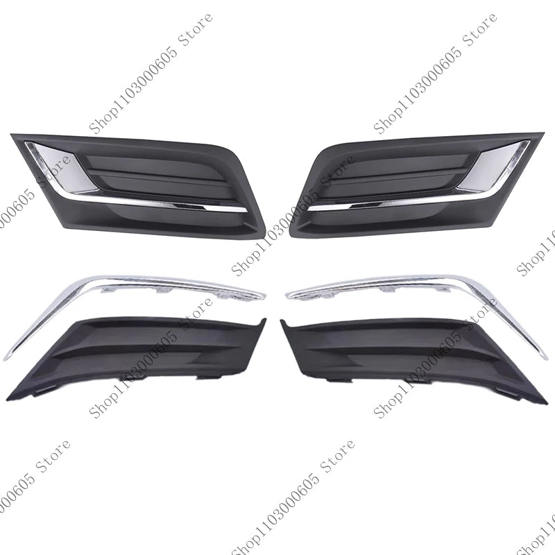 Car Front BumperAccessories For Roewe MG 360 MG360 Fog Lamp Chrome Trim Cover Frame Lid Bezel Hood Grille Fog Light Cover sayaragear