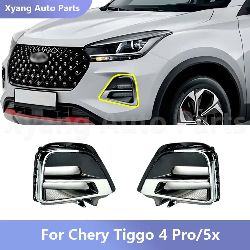 Front Bumper Cover Fog Light Frame For Chery Tiggo 4 Pro/5x  602001264AA 602001267AA sayaragear