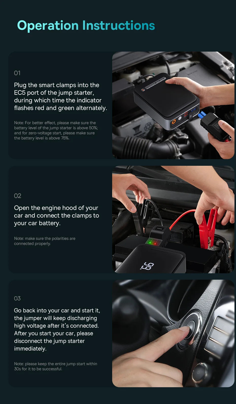 Baseus 2 In 1 Car Jump Starter Power Bank Air Compressor Inflator Pump 1000A Portable Power Station Car Battery Charger Booster sayaragear