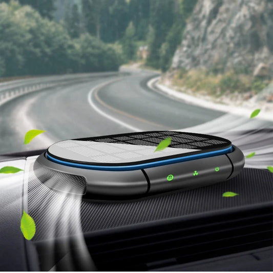 Solar Air Purifier Car Auto Negative Ion Generator USB Rechargeable Oxygen Bar Deodorization Formaldehyde Removal Air Purifier sayaragear