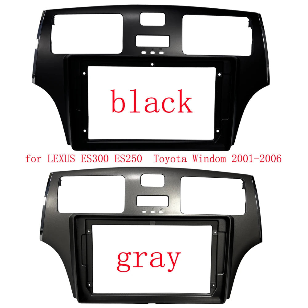 HAOCHEN 2DIN 9 Inch Car Frame Fascia Adapter For Lexus ES ES300 ES250 ES330 XV3 Toyota Windom Android Fitting Panel Kit sayaragear
