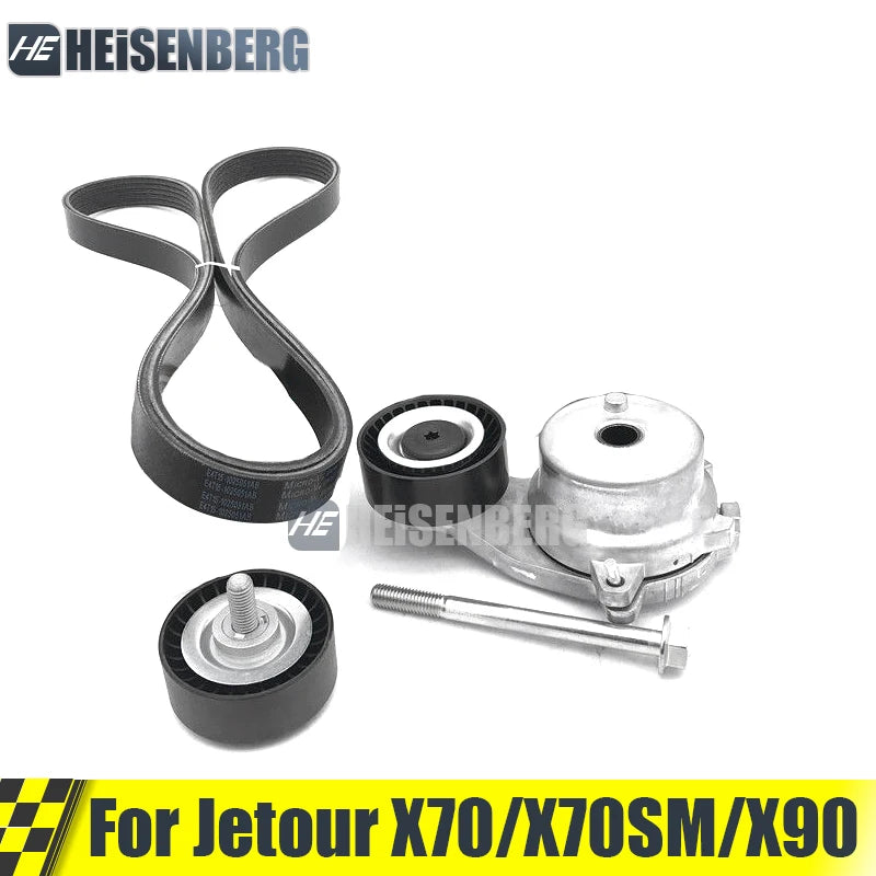 Engine Belt Tensioner/Idler for Jetour X70/X70SM/X90 ‏S12-8111200/E4G15-1025070/‏E4T15-1025051AB 1.5T Electronic Steering sayaragear