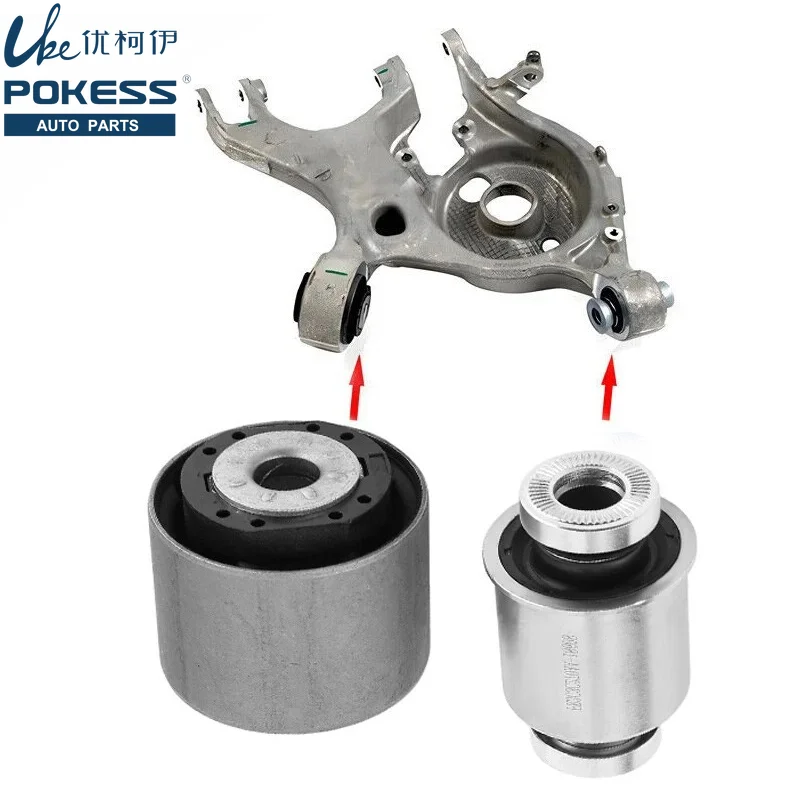 Car Suspension Control Arm Big Small Bushing for Ford Mondeo MK5 Fusion Taurus Edge Galaxy Smax F2GC5K653AXB FR3C3C270AA sayaragear