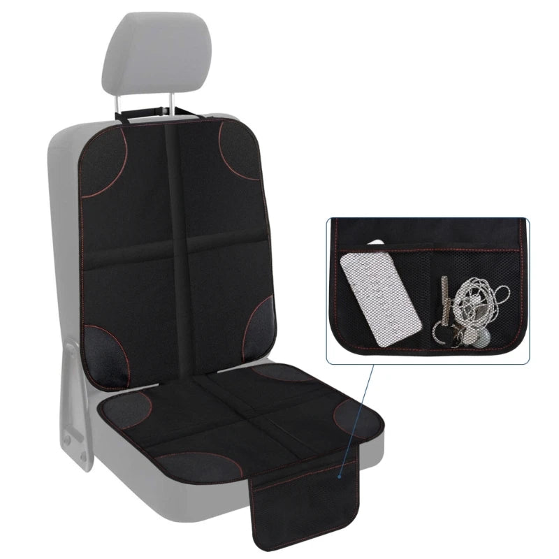 Universal Child Safety Seat Anti-Slip Anti-Scratch Mat Pads Waterproof Car Seat Protective Cover for-Baby Kid Protection sayaragear