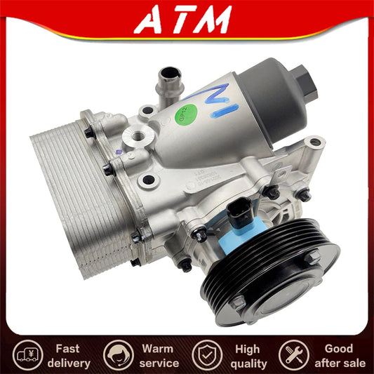 Original For SAIC MG HS RX5 GS RX8 2.0T Oil Filter Base Assembly Oil Radiator Assembly Water Pump Assembly 10250661 10826331 - sayaragear