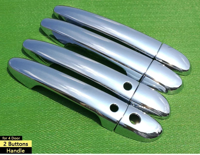for Mazda 3 Axela 2014 - 2018 BM Luxurious Chrome Door Handle Cover Trim Set 2015 2016 2017 Car Accessories Stickers Car Styling sayaragear