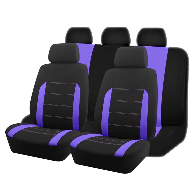 AUTO PLUS  Car Seat Covers Universal Size Fit For Most Car Suv Truck Van Car Accessories Interior Seat Covers For Car Full Set sayaragear