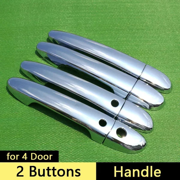 for Mazda 3 Axela 2014 - 2018 BM Luxurious Chrome Door Handle Cover Trim Set 2015 2016 2017 Car Accessories Stickers Car Styling sayaragear