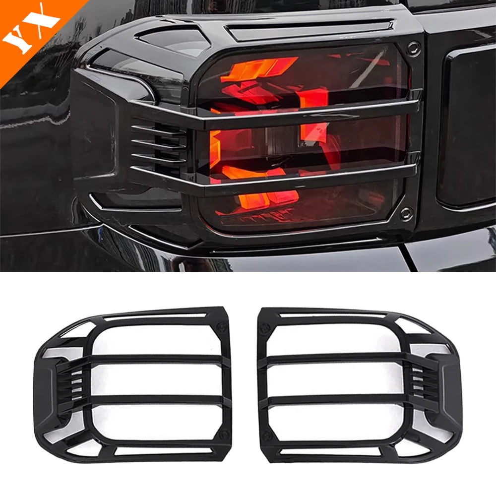 For Jetour Freedom T1 2025-2026 Car Plastic Tail Lights Cover Auto Front Rear Fog Light Frame Decoration Anti Hit/Scratch sayaragear