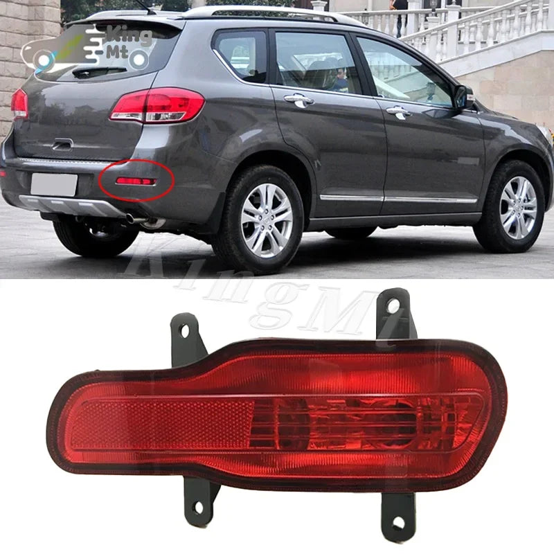 For Great Wall Hover Haval H6 Rear Bumper Fog Light Reflector Stop Light Rear Fog Light Foglamp Brake Lamp Warning Lamp sayaragear