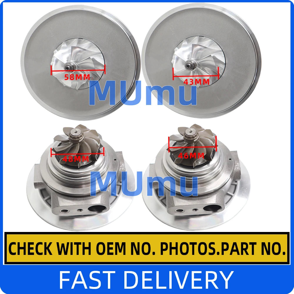 IS38 06K145722H 06K145722T Turbo Cartridge Chra Core for Audi A3 S1 S3 2.0T 2.0L VW Polo Mk7 Golf 7 GTI R GTI sayaragear