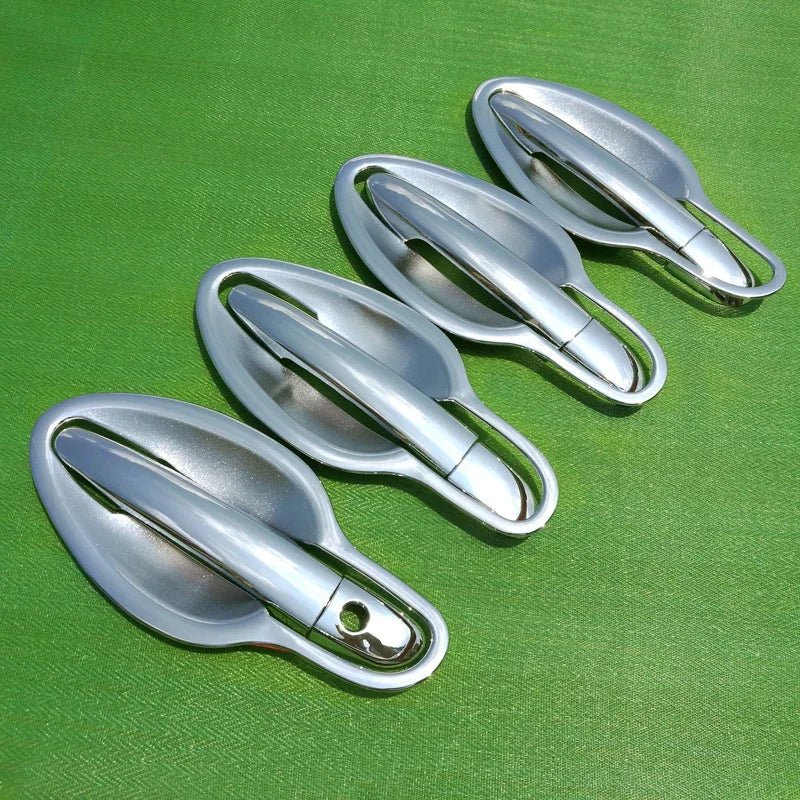 for Mazda 3 Axela 2014 - 2018 BM Luxurious Chrome Door Handle Cover Trim Set 2015 2016 2017 Car Accessories Stickers Car Styling sayaragear