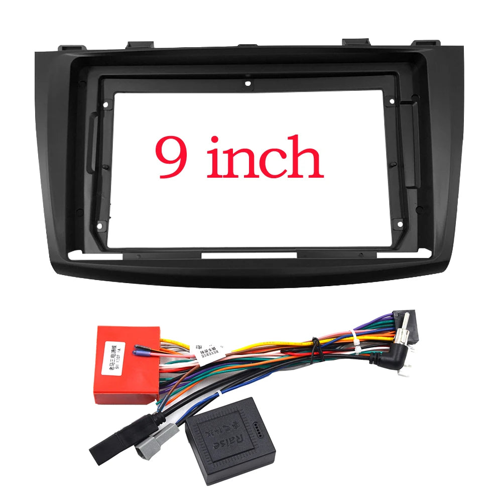 Car Radio Panel Mounting for Mazda 3 Axela 2009 2010 2011 2012 2013 GPS Stereo DVD Install Dash Panel Mounting Bezel Frame Kit sayaragear