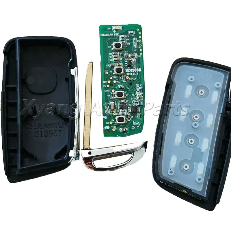 4 Buttons 433FSK 434 Mhz Original Car Intelligent Smart Remote Key SK-AP01 For Changan CS95 Car  Remote Key 8A Chip S401042-1200 sayaragear