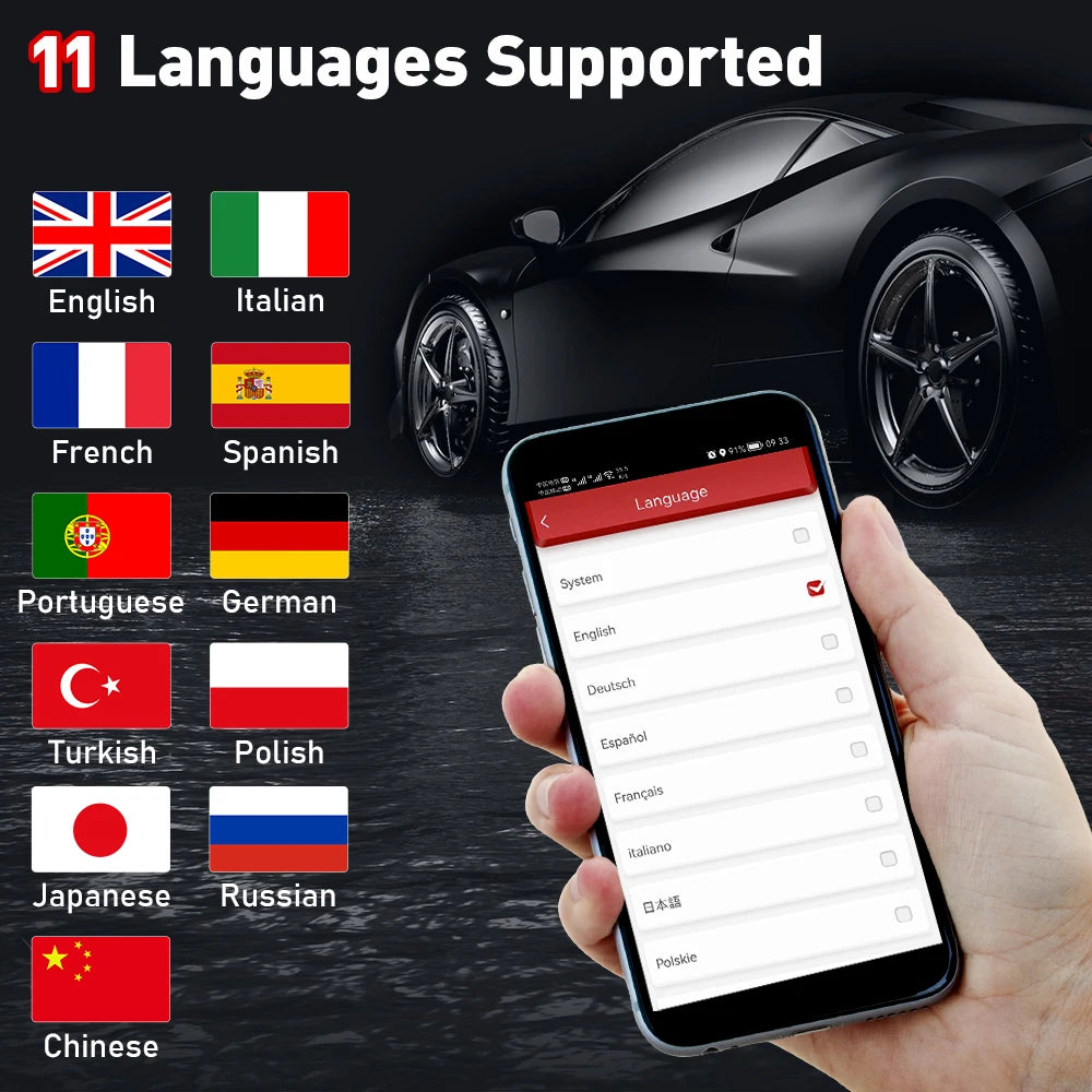 THINKCAR THINKDIAG 2 /KINGBOLEN Ediag Plus CAN FD All Systems 15 Reset Services ECU Coding OBD2 Scanner Car Diagnostic Tool sayaragear
