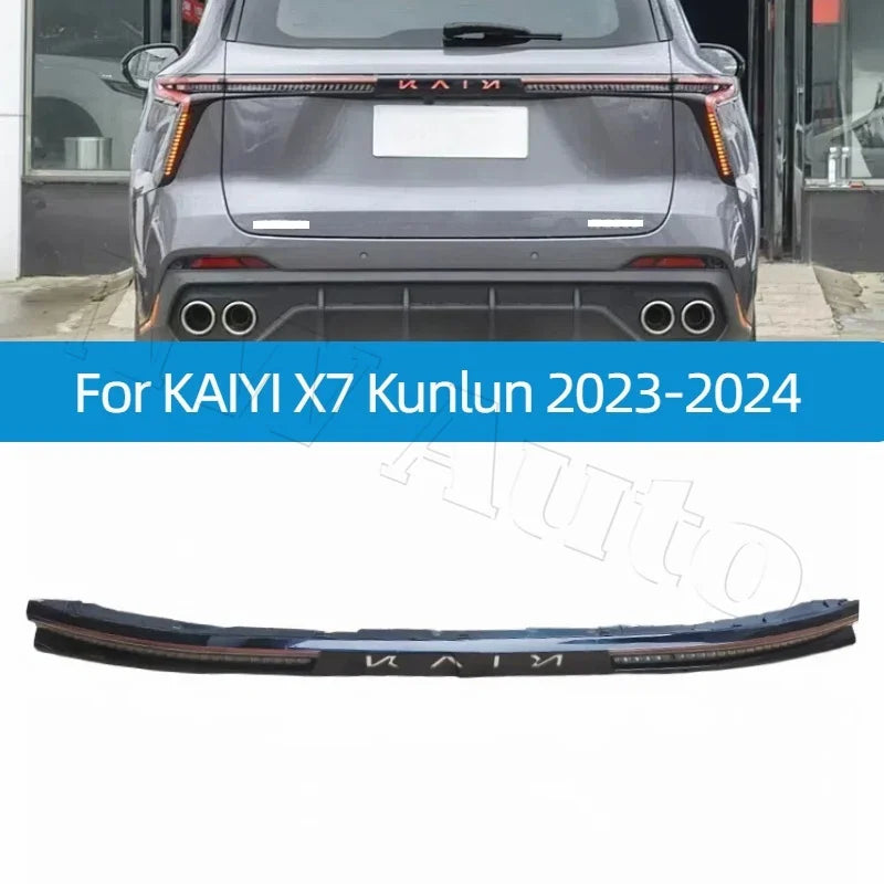 Car Rear Tail Light For Kaiyi X7 Kunlun 2023-2024 Brake Light Rear Center Light Car Accessorie sayaragear