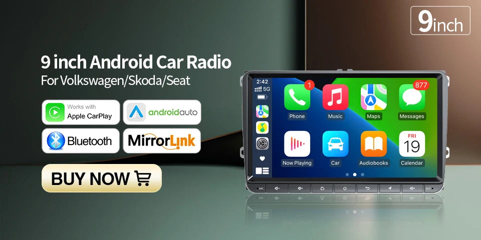 GRANDnavi Android13 Car Radio GPS For VW Volkswagen Skoda Octavia Golf 5 6 Touran Passat B6 Polo Jetta 2Din Multimedia Player sayaragear