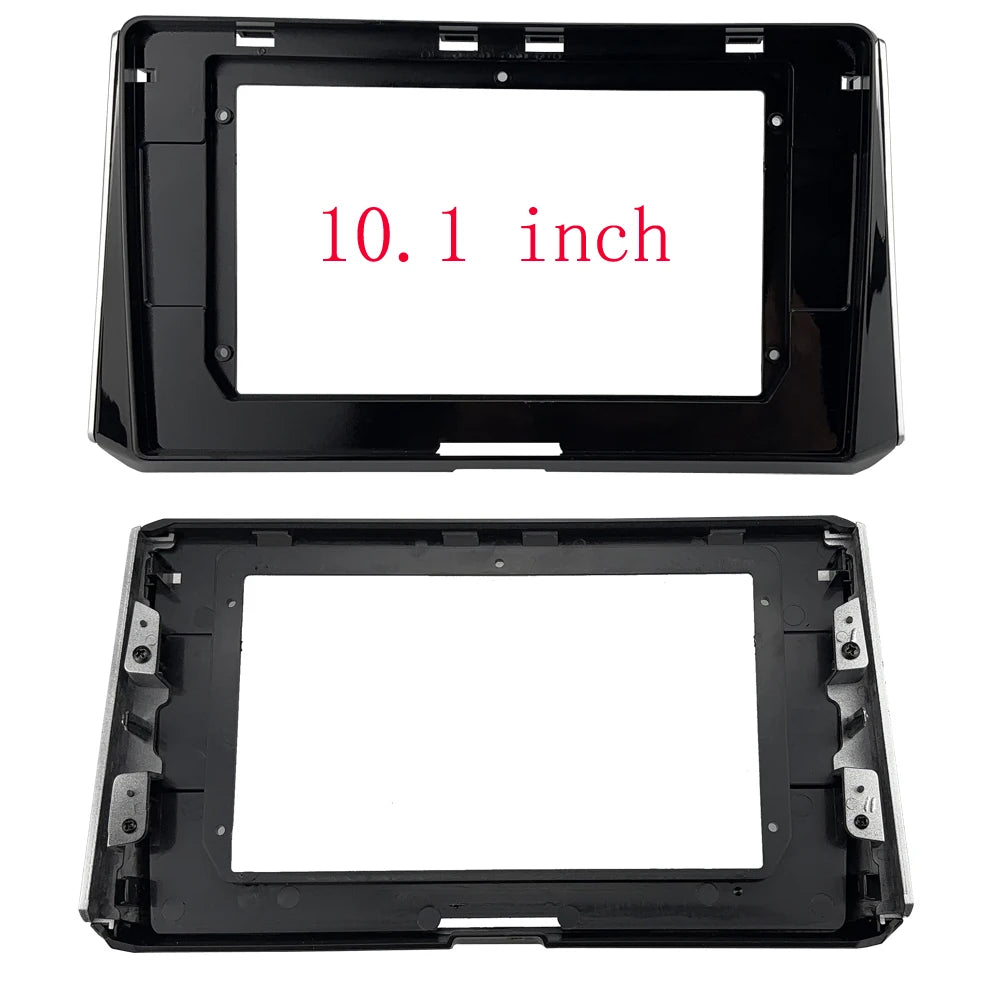 Car Radio Fascia Frame For Toyota Corolla Auris E210 2018-2021 10 inch Stereo Panel Harness Power Cable Adapter Canbus Mount Kit sayaragear