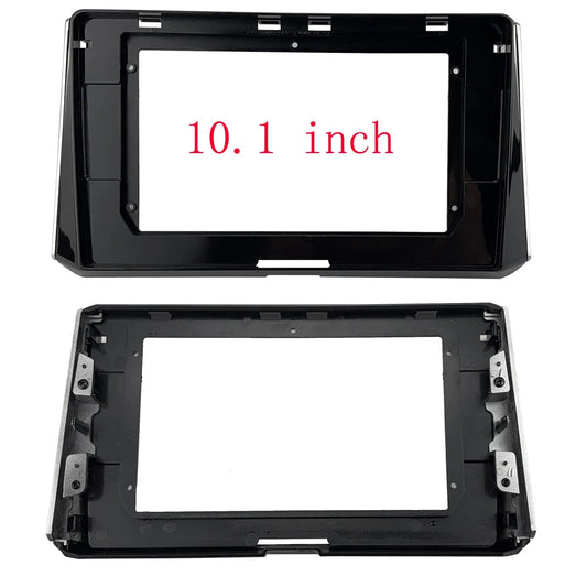 Car Radio Fascia Frame For Toyota Corolla Auris E210 2018-2021 10 inch Stereo Panel Harness Power Cable Adapter Canbus Mount Kit sayaragear