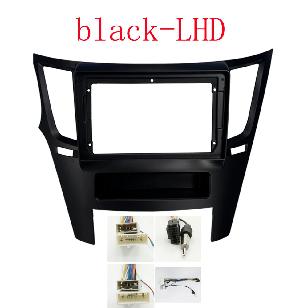 9 Inch Car Frame Fascia Adapter For Subaru Outback Legacy 2010-2016 Android Radio Dash Fitting Panel Kit sayaragear