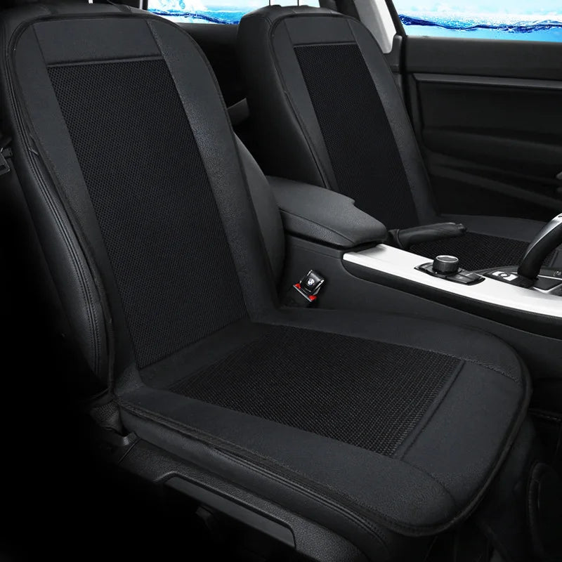 DC 12V 3D Spacer Car Summer Cool Air Seat Cushion With 8Fan Fast Blowing Ventilation Seat Cooling Pat Refrigerated Seat sayaragear