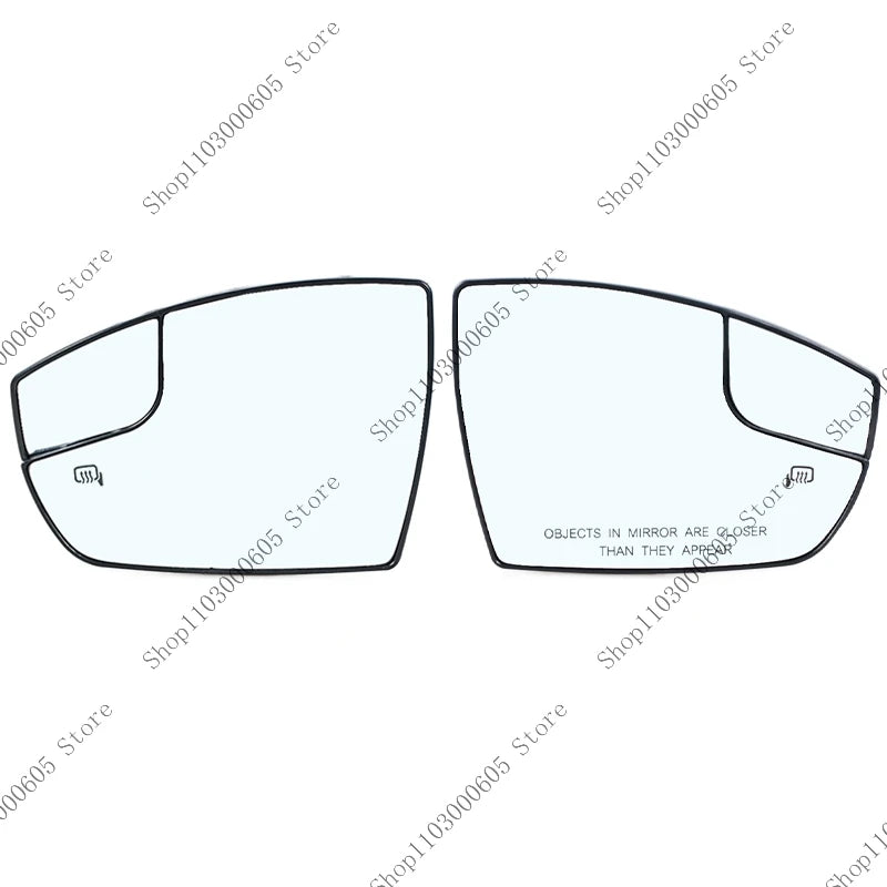 For Ford Escape 2013-2016 Ford C-Max 2013-2018 US Edition Car Accessories Side Door Rearview Mirror Glass Lens With Heating sayaragear
