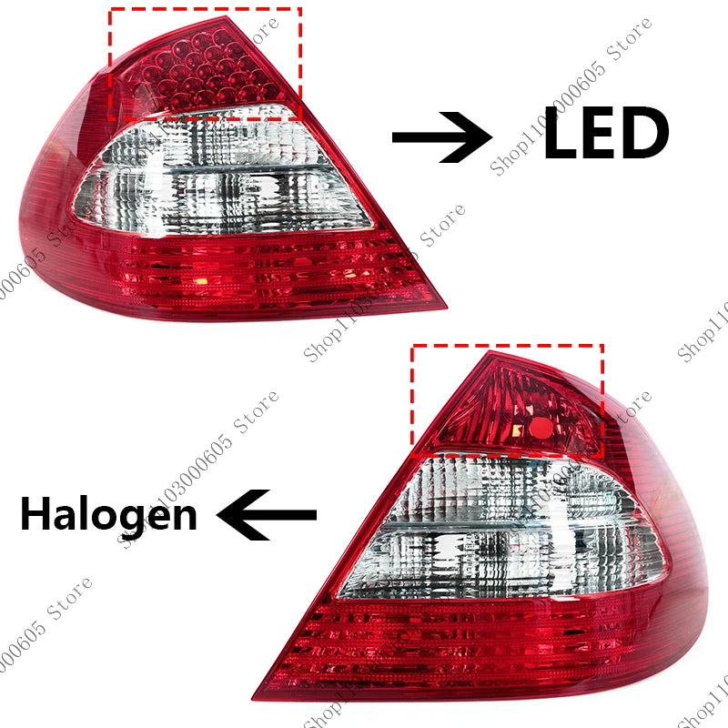 For Mercedes Benz W211 E200 E220 E240 E280 2007 2008 Auto Parts Tail Light Assembly Turn Light Brake Light Rear Bumper LED Light sayaragear