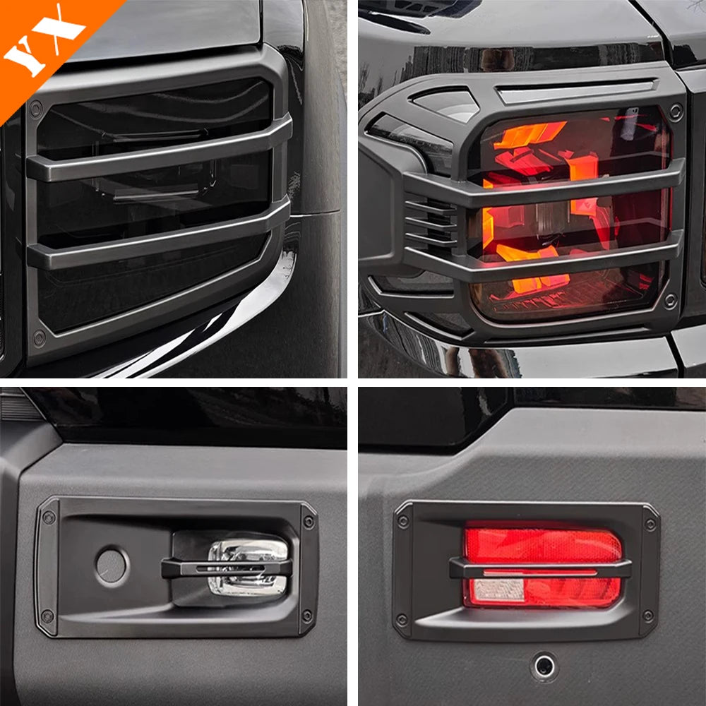 For Jetour Freedom T1 2025-2026 Car Plastic Tail Lights Cover Auto Front Rear Fog Light Frame Decoration Anti Hit/Scratch sayaragear