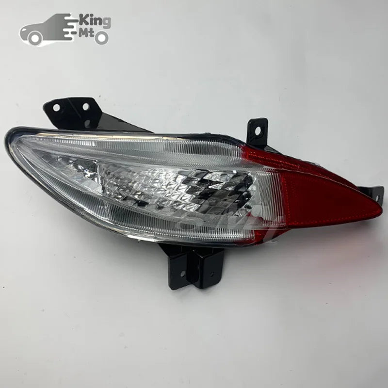For Chery Arrizo 5 Rear Bumper Fog Light Reflector Stop Light Rear Fog Light Foglamp Brake Lamp Warning Lamp Frame Cover sayaragear