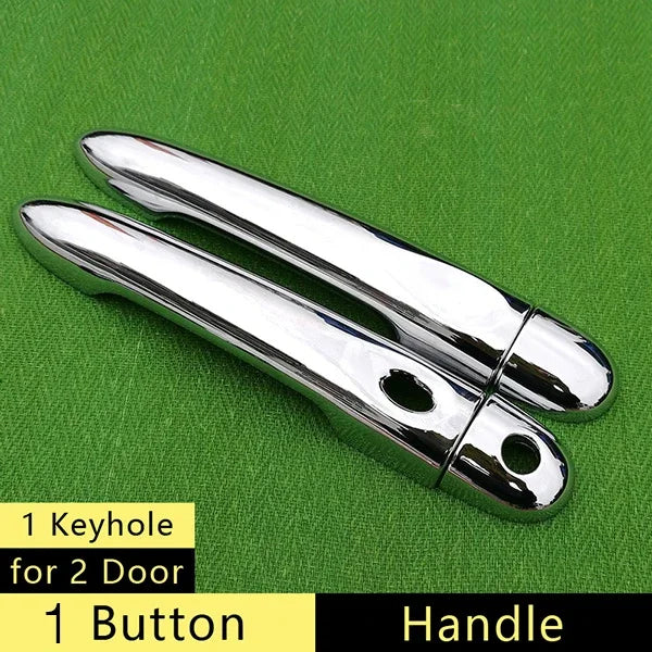 for Renault Clio IV 2012 - 2017 Chrome Handle Cover Trim Set Clio 4 MK4 2013 2014 2015 2016 Car Accessories Stickers Car Styling sayaragear