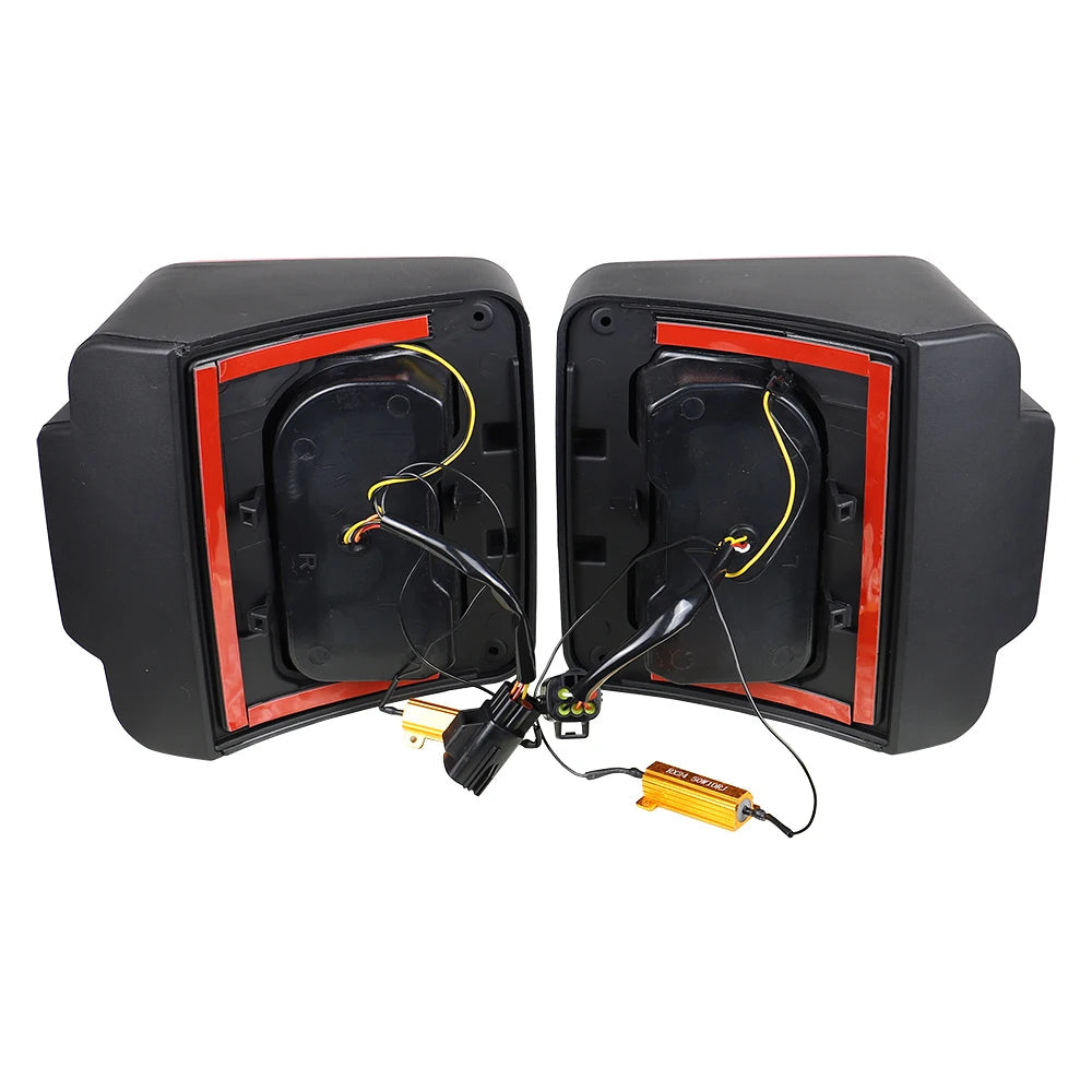 for Jeep Wrangler JK 2007-2018 LED Tail Light Taillight Assembly Rear Lamps Brake Reverse Light Daytime Running Lights sayaragear