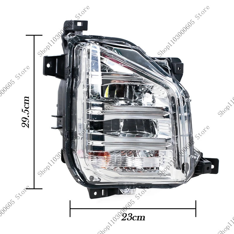 For Pajero Montero Sport 2020 2021-2024 Auto Parts Front Bumper Fog Light Assembly Daytime Running Light Turn Signal 8315A077 sayaragear