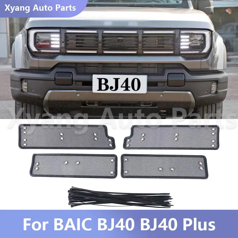 For BAIC BJ40 BJ40 Plus In Car Front Grille Insect Proof Cover Auto Accessories sayaragear