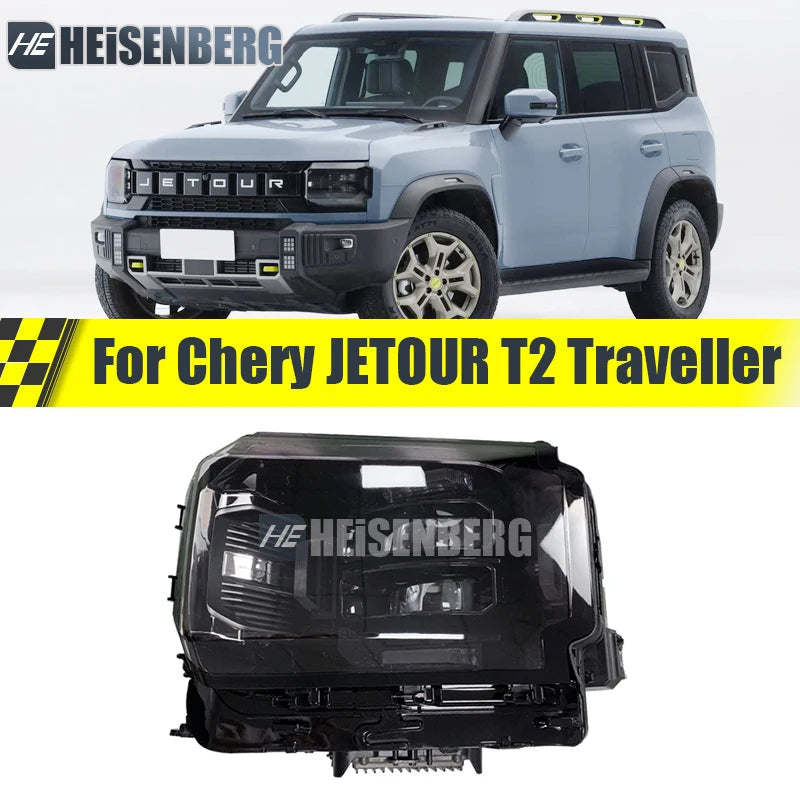 F26-4421020 Headlight Headlamp For Chery JETOUR T2 Traveller Front Bumper Headlight F26-4421020AB sayaragear