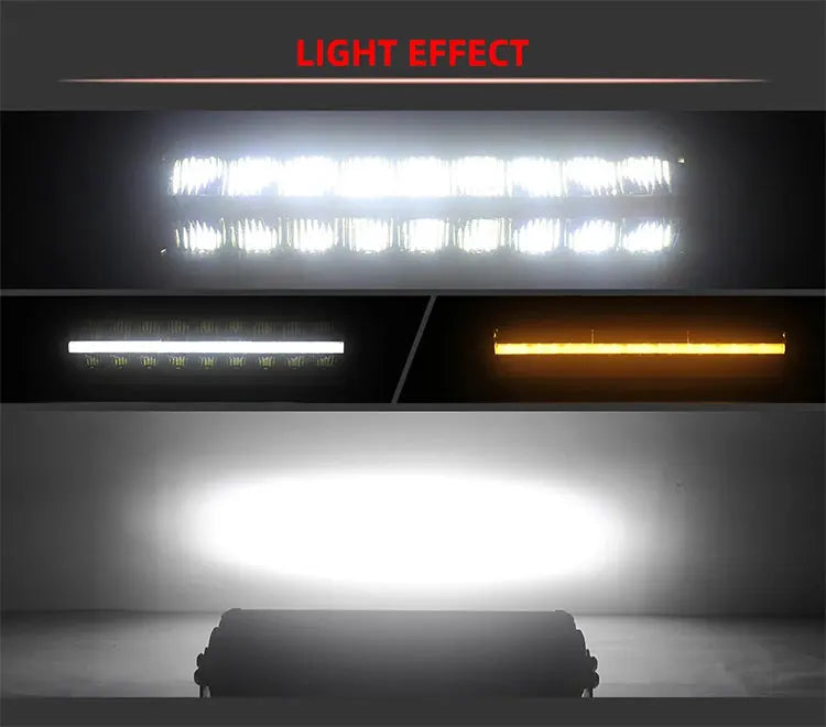 180W Super Bright 20 INCH High Quality Bumper Roof Multi-Function 10800LM Led Light Bar Position Light with IP67custom sayaragear
