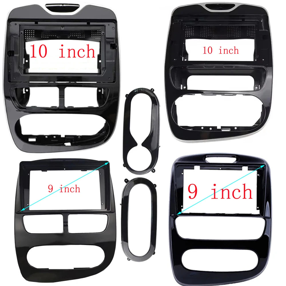 9 /10 Inch Car Frame Fascia Adapter Canbus Box Decoder Android Radio Audio Dash Fitting Panel Kit For Renault Clio 4 2012-2019 sayaragear