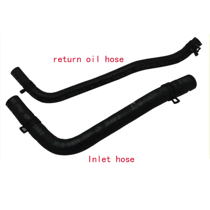 Assist Pump Oil Pot Pipe for BYD S6 2.0 483Q Power Steering Pump Oil Tank Inlet / Return Rubber Hose S6-3406300  S6-3406200 sayaragear