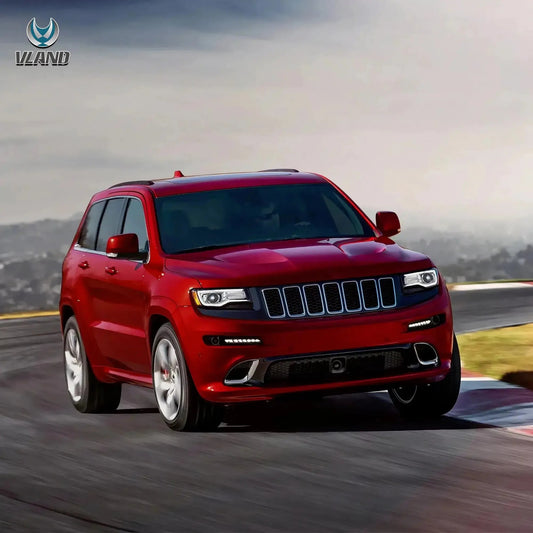 Vland 2011-2013 Grand Cherokee (WK2) Headlights W/ Startup Animation Blue DRL sayaragear