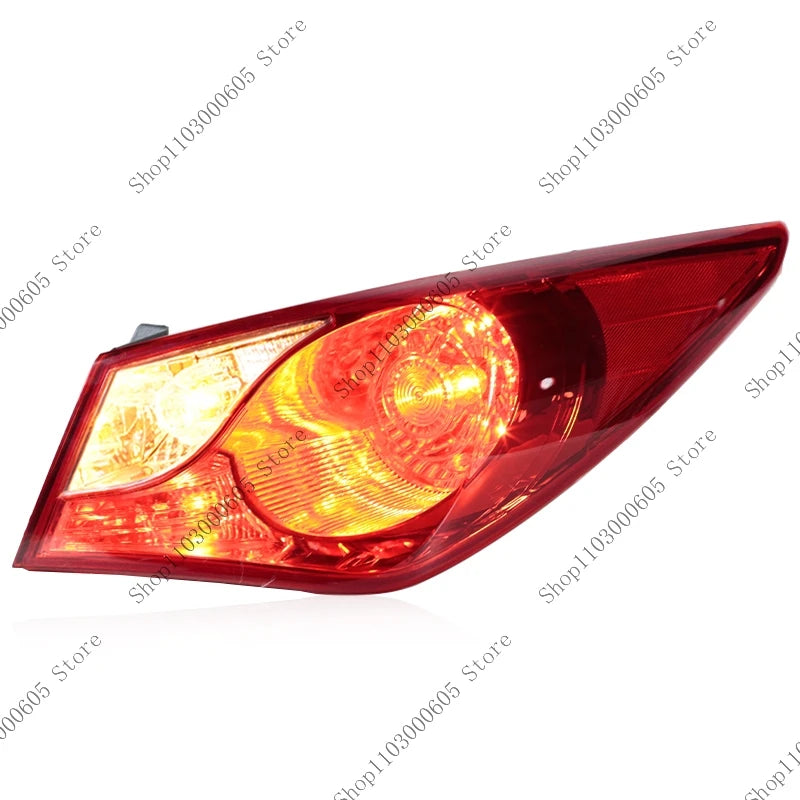 For Hyundai Sonata 2011-2014 Automobile Accessories Rear Bumper Tail Light Assembly Turn Signal Brake Brake Light Reverse Light sayaragear