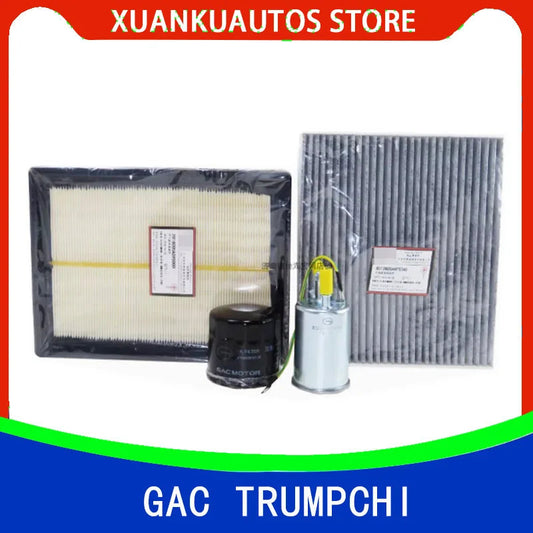 Original air filter, air conditioning filter, oil filter, fuel filter and four-filter set For GAC Trumpchi GS3 GS4 sayaragear