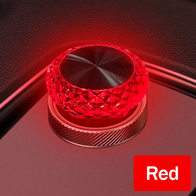 Car USB Ambient Light Mini LED Decorative Atmosphere Lamps for Auto Interior Environment Light Computer Portable Light Plug Play sayaragear