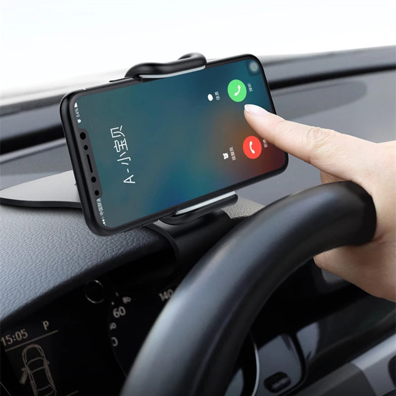 360 Rotatable Car Phone Holder Universal Cell Phone Stands Car Rack Dashboard Support for Auto Grip Mobile Phone Fixed Bracket sayaragear