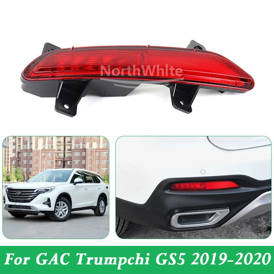 Rear Bumper Light Reflector Brake Lamp Rear Fog Lamp  For GAC GS5 Dodge Journey 2019-2020 sayaragear