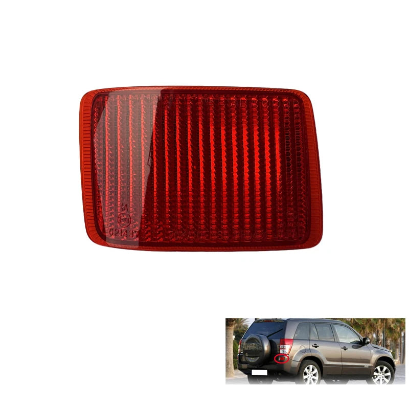 For Suzuki Grand Vitara Rear Bumper Fog Light Reflector Stop Light Rear Fog Light Foglamp Brake Lamp Warning Lamp sayaragear