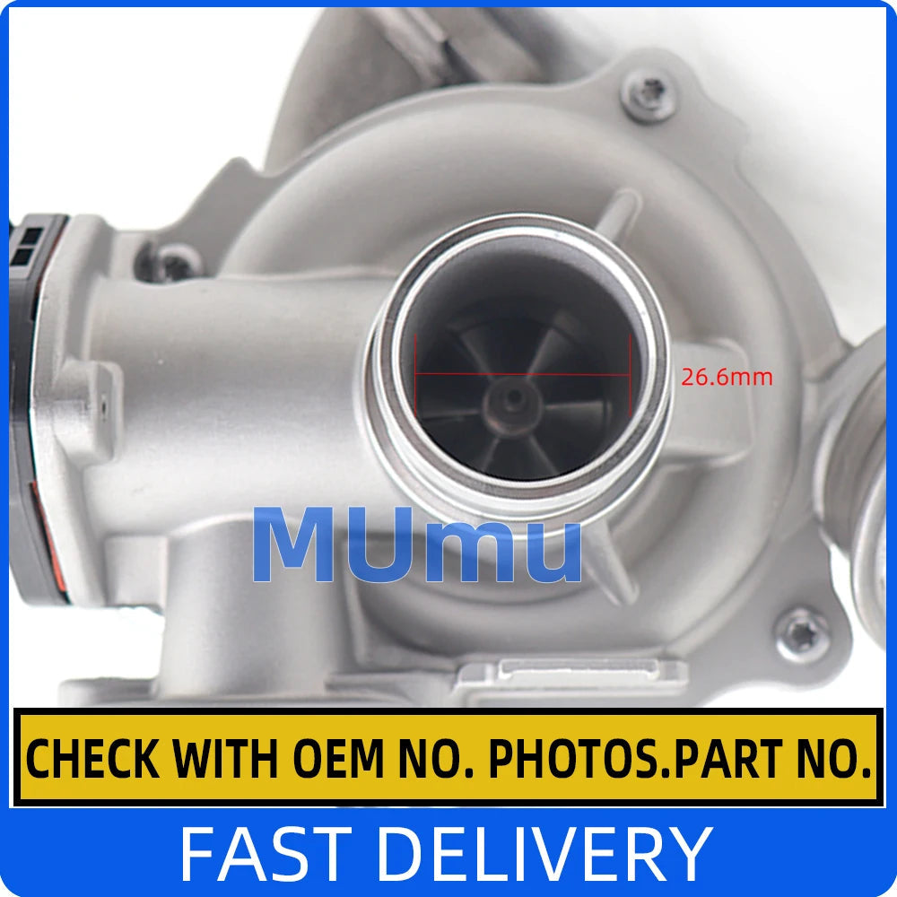 GTDII2V Turbocharger 1808411 180366 2082254 2008150 Turbo For Ford EcoSport Focus Fiesta 1.0L EcoBoost 74KW sayaragear